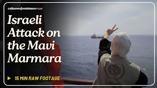 Israeli Attack on the Mavi Marmara | 15 minutes raw footage
In the pre-dawn hours of Monday, May 31, 2010, showing a terrifying disregard for human life, Israeli naval forces surrounded and boarded ships sailing to bring humanitarian aid to the blockaded Gaza Strip. On the largest ship, the Mavi Marmara, Israeli commandos opened fire on civilian passengers, killing 9 passengers and wounding many more.
➔ Cultures of Resistance (CoR) Director Iara Lee was aboard the Mavi Marmara. At a press conference at the United Nations on June 10, 2010, she offered her personal testimony about what she witnessed that fateful night. Despite the Israeli governments efforts to confiscate all footage taken during the attack, Lee and CoR Director of Photography Srdjan Stojiljkovic were able to retain some of the video they captured. This short film includes excerpts of that footage and of Iara Lees testimony.
🎥 Director/Producer: Iara Lee - Korean-Brazilian 🇰🇷 🇧🇷 activist filmmaker, cultural explorer and sports enthusiast 🏊🏻♀️🏃🏼♀️ 🚴🏻♀️ INSTAGRAM: @iara_lee
❇️FOLLOW US ON INSTAGRAM - @culturesofresistance or check our website @ad
🔔 SUBSCRIBE to our channel for more Israeli Attack on the Mavi Marmara | 15 minutes raw footage