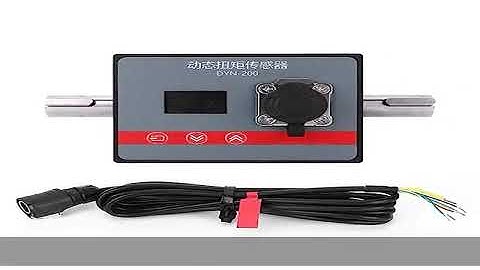 Dynamic Torque Sensor,DYN-200 100N.M Power Torsion Speed Torque Rotating Sensor Measuring Instrumen