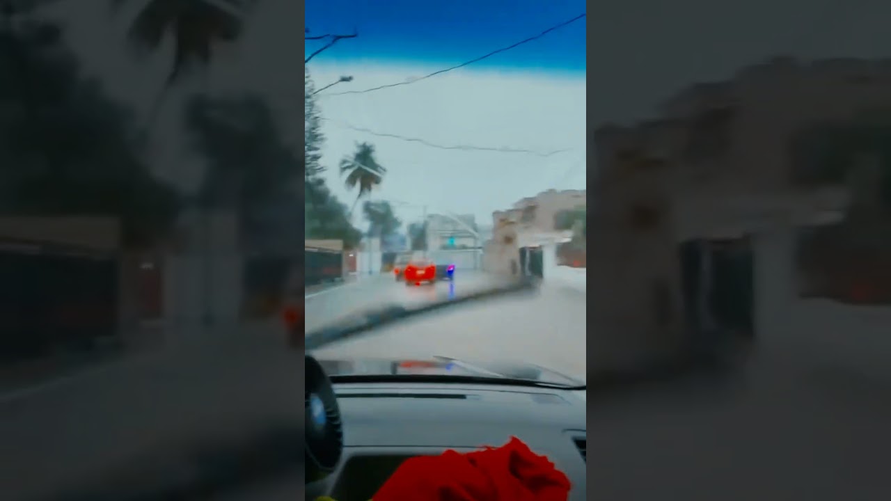 Fuerte lluvia y tormenta eléctrica en la mañana ⛈️