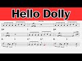 Hello Dolly   Jerry Herman 1963  Tenor Sax