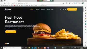 online food order website  ASp.net C# and Sql Server part 1