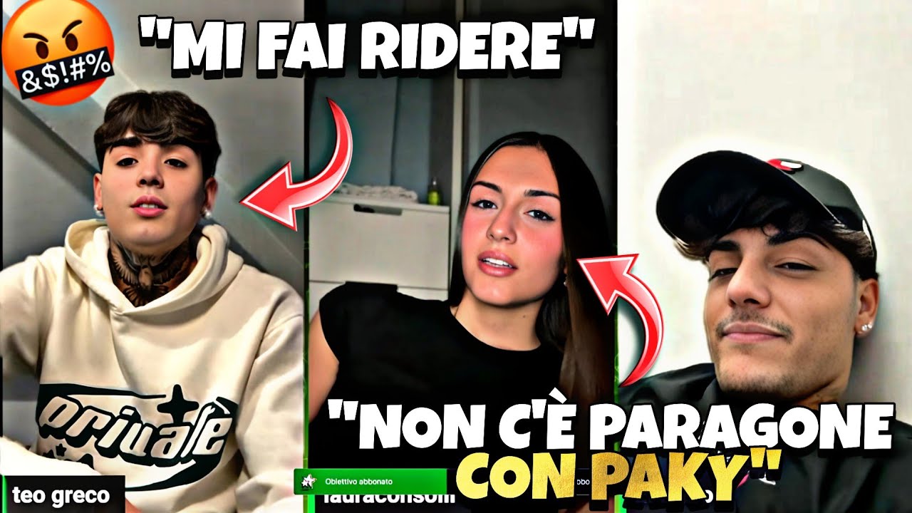 PAKY & TEO LITIGANO PER LAURA CONSOLI 🤬