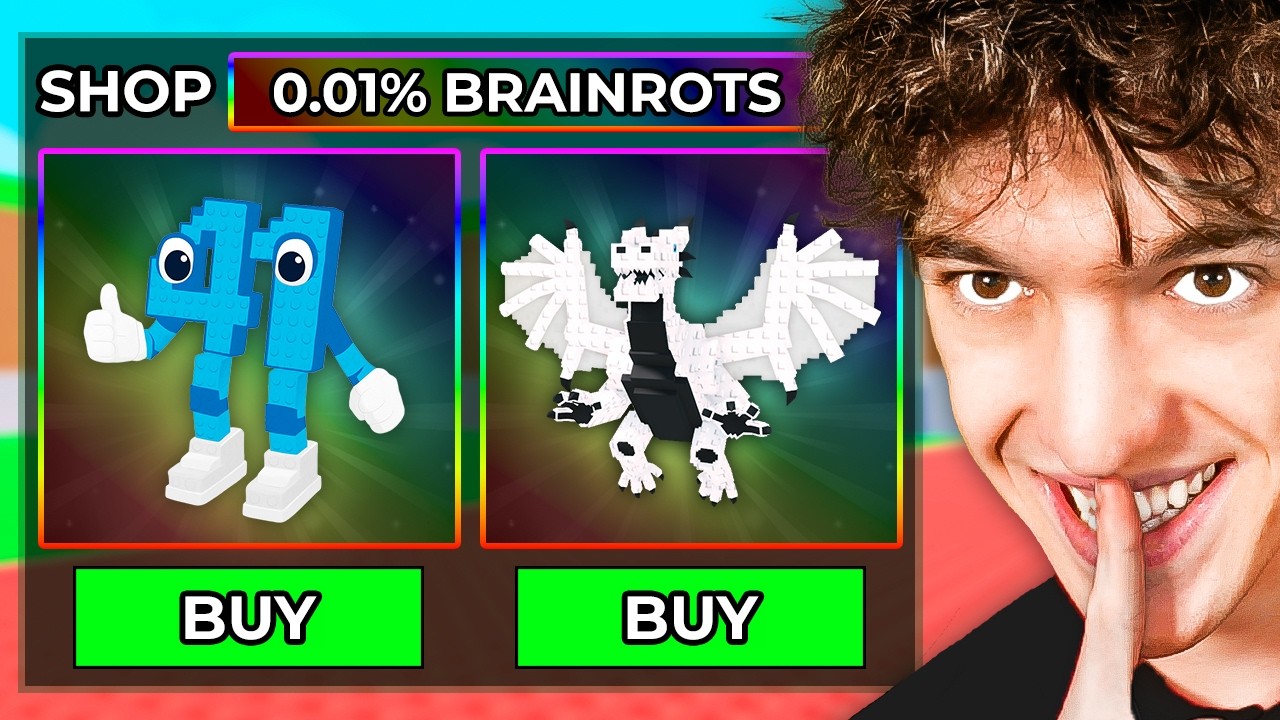 Steal A Brainrot, But The Shop Is OVERPOWERED..