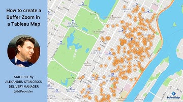 How to create a Buffer Zoom in a #Tableau Map