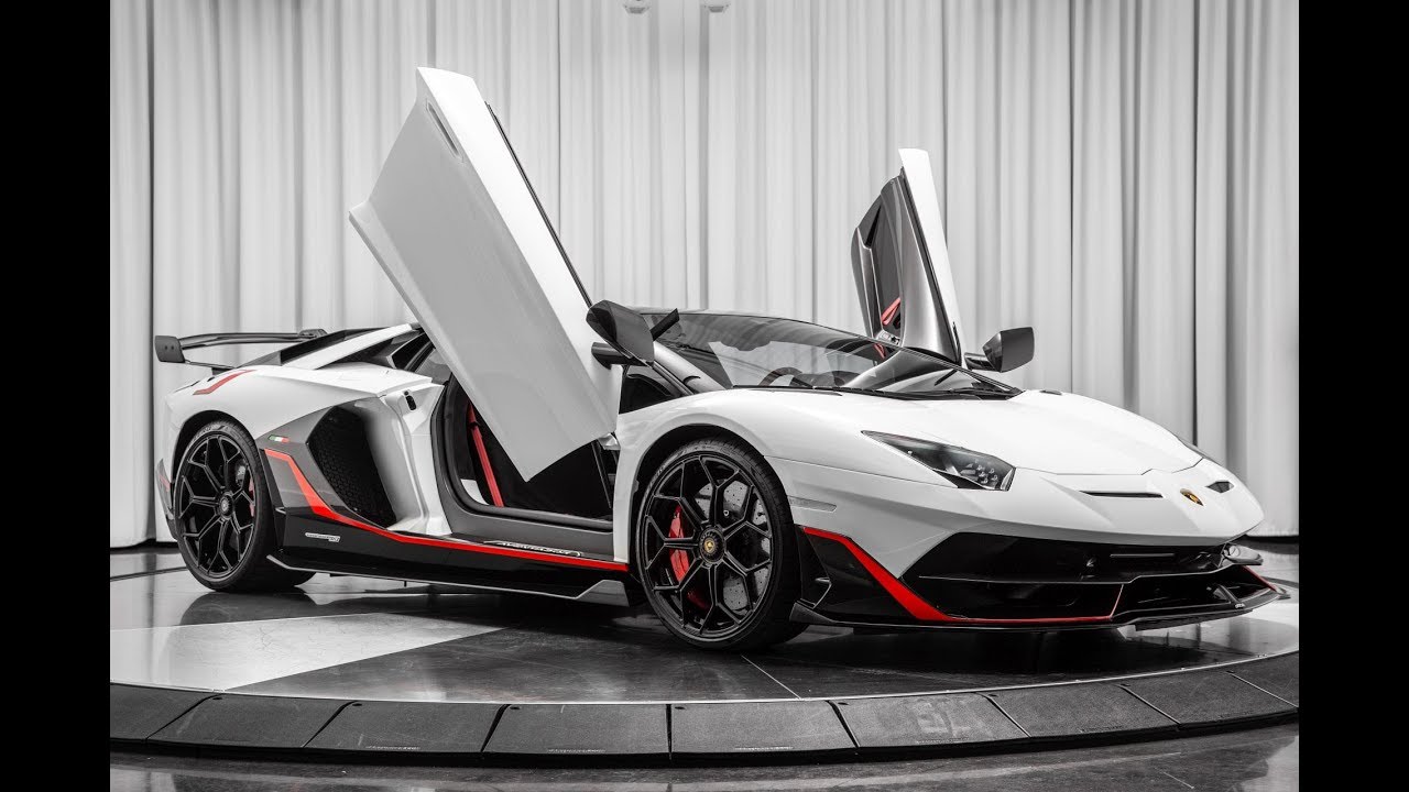 Lamborghini Aventador SVJ 759hp V12 All-Wheel Steering BULL at Lamborghini Miami Lamborghini Aventador SVJ 759hp V12 All-Wheel Steering BULL at Lamborghini Miami