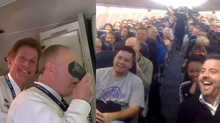 When Flight Attendants Are Stand Up Comedians! Hilarious Compilation - DayDayNews