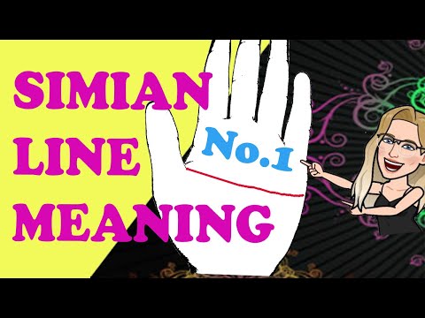 Simian Line on Palm Lesson No.1 What is The Meaning of the Simian Line?