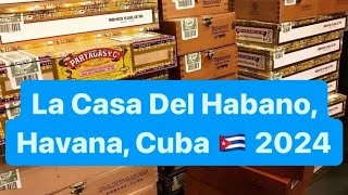 Cuban Cigar Prices in Havana, Cuba - March 2024