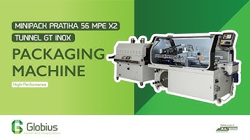 Minipack Pratika 56 MPE X2 + Tunnel GT Inox | Krachtige volautomatische krimpverpakking in RVS