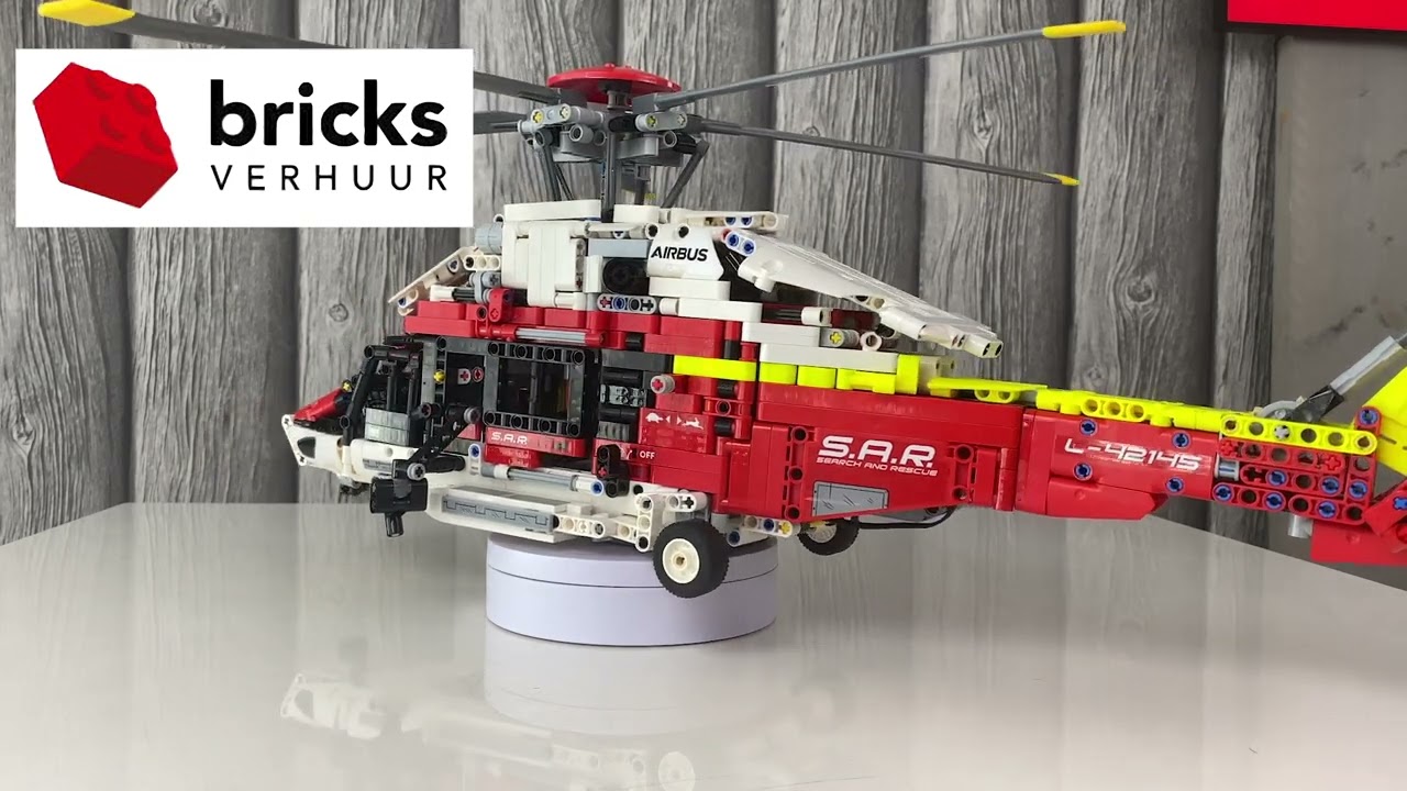 LEGO 42145 Airbus H175 Reddingshelikopter. Nederlandse review!!!