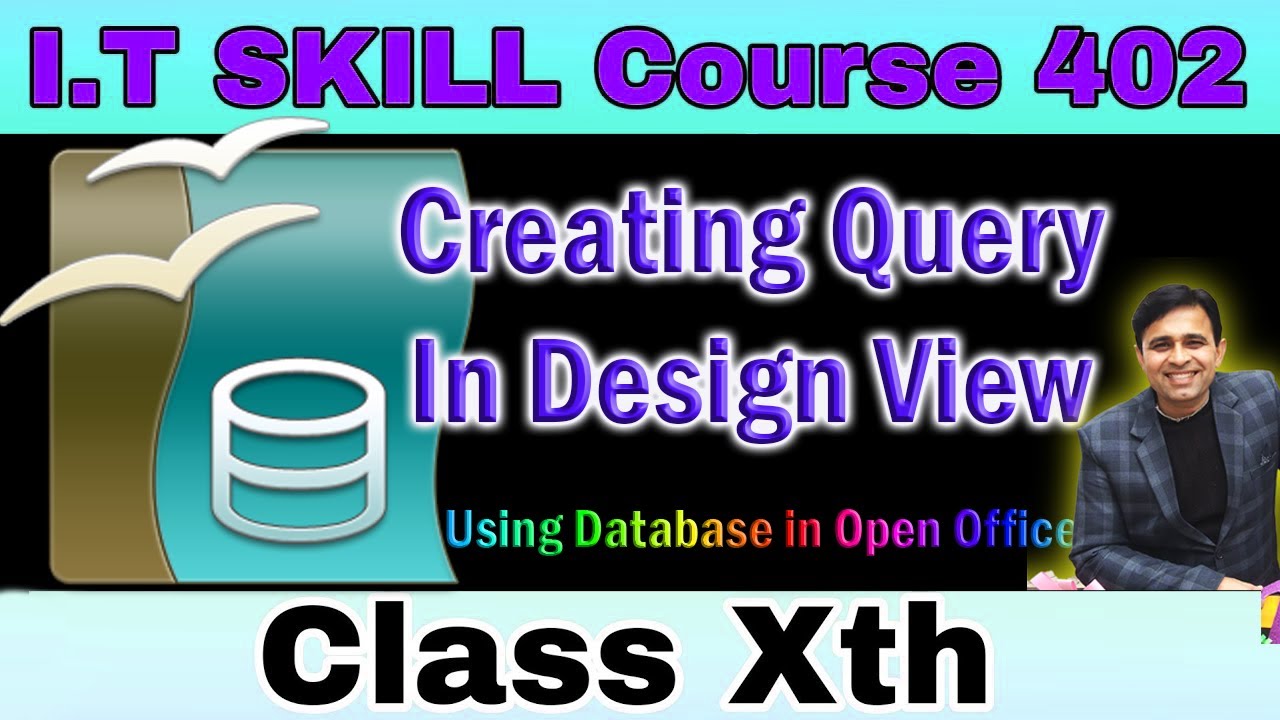 Create Query In Design View in Open Office Base / Make Query (I.T skill ...