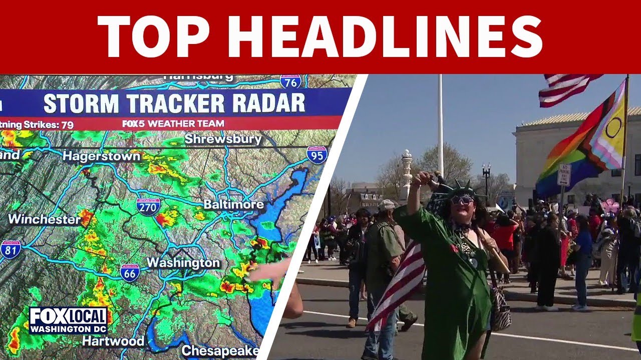 Storm tracker; SCOTUS justices cast doubt on Trump's birthright challenge