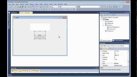 Learn Visual C# - 4 - Text Box - تعلم فيجوال سي شارب