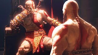 Kratos Meets His Brutal Younger Self In Valhalla Scene - God Of War Ragnarok Valhalla DLC PS5 2023