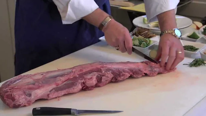 How to clean a whole tenderloin with Chef Dean Cor...