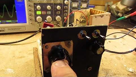 VLOG 3: update about the MW radio 800 KC-1.8 MC the local oscillator for the superhet