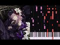 EGOIST Piano - Saigo no Hanabira (The meaning of love)