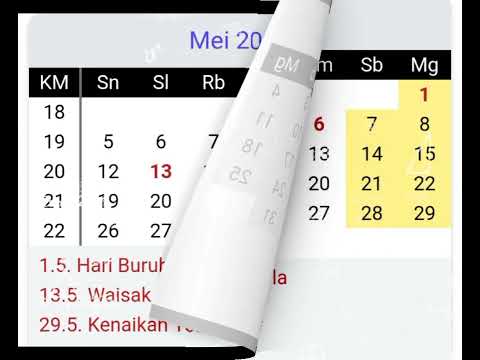 KALENDER 2024 Lengkap Dengan Tanggal Mereka dan Libur Nasional