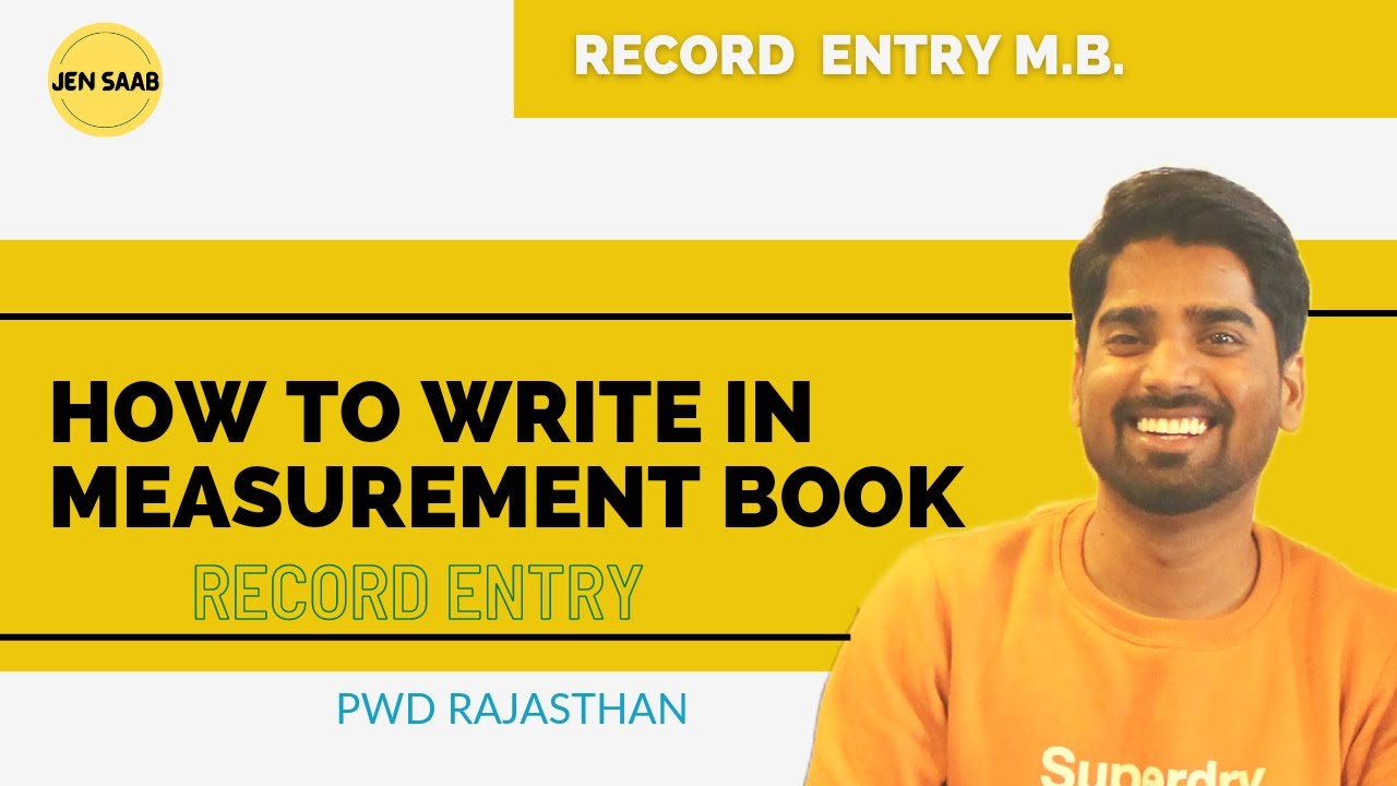 How To Write In Measurement Book || Record Entry MB || MB Kaise Bharna Hota Hai