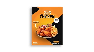 Creative Food Poster Design in PixelLab - PixelLab Tutorial