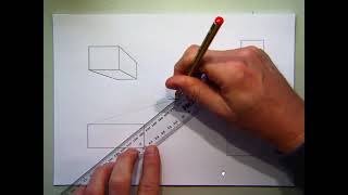 One Point Perspective Sketching Lesson One - Cubes & Cuboids