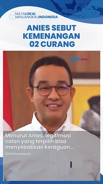 Anies Baswedan Tak Akui Kemenangan Prabowo-Gibran Gara-gara Alami Kejanggalan saat Kampanye
