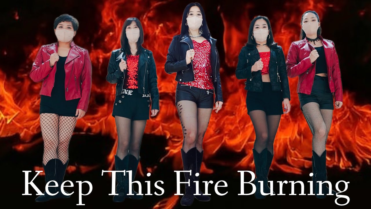 Keep This Fire Burning /Improver /한시연라인댄스 YouTube