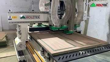 Phay Pano cửa bằng máy cnc 4 đầu cao cấp PRO-R4F | Holztek