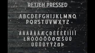 Retjeh Font