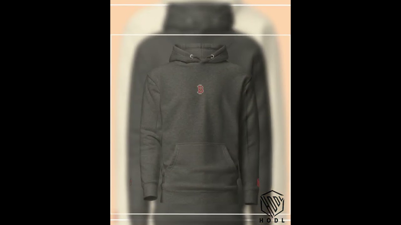 Bitcoin Hoodie HODL³ Red