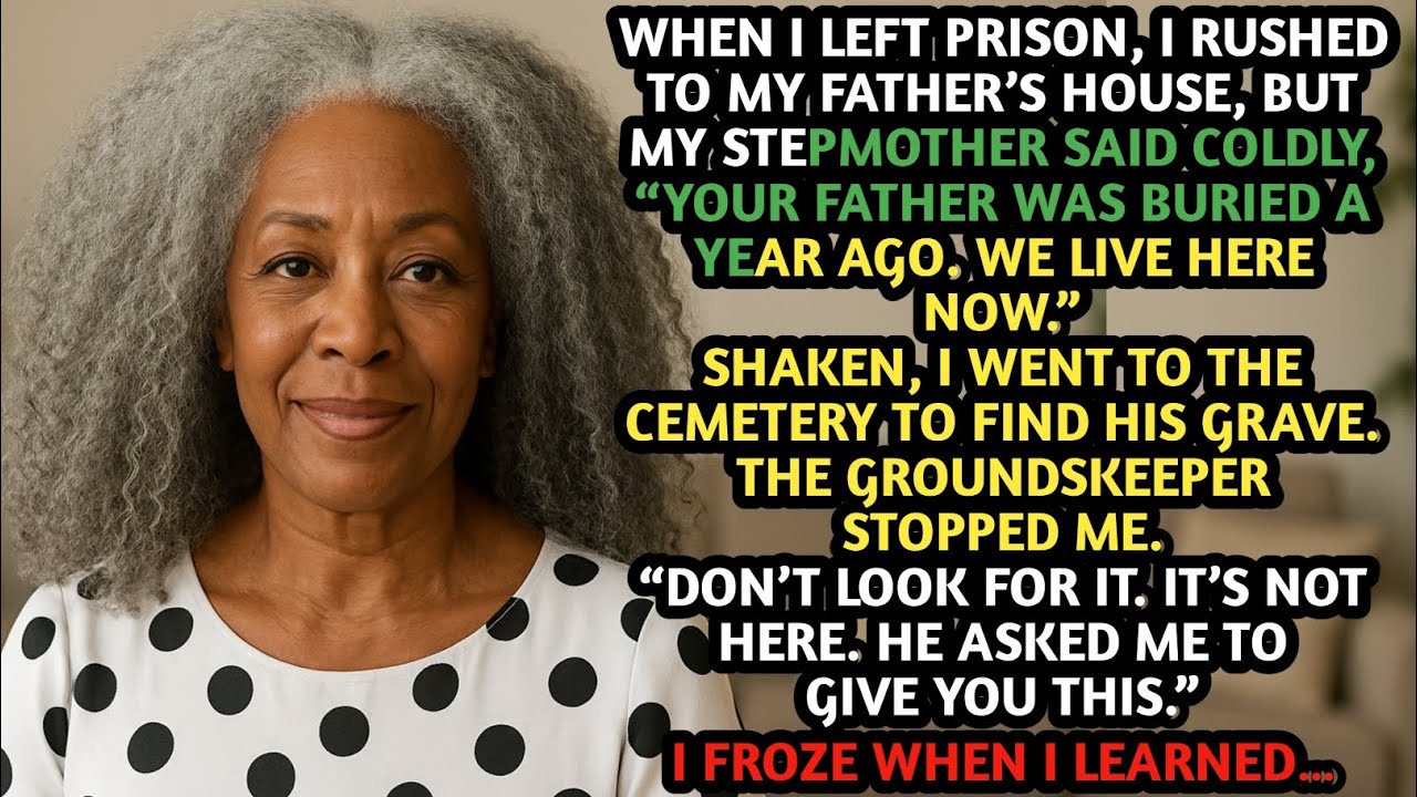 # AFTER I LEFT PRISON, I HURRIED BACK TO MY FATHER'S HOUSE. I FOUND OUT THAT HE HAD DIED, BUT…