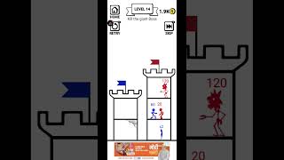 😱Monster Stick War: Hero Tower Defense - Games Walkthrough Part1 Level 14 Friends #shortfeed#viral screenshot 1