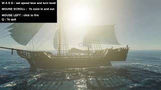 Pirate ship Simulation
