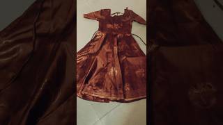 saree to gown stitching #tutorial #fashion #youtubeshorts #stitching