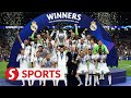 Ecstatic Real Madrid fans celebrate Champions League win at Bernabeu stadium