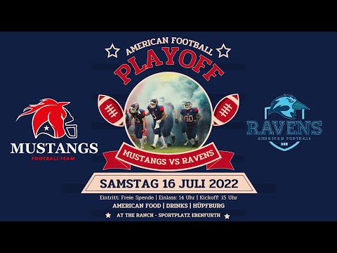 Livestream AFL Div. 3 Playoff Mustangs vs. Ravens