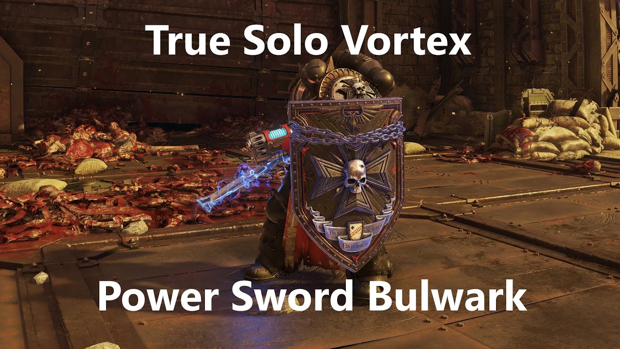 Space Marine 2: Power Sword Bulwark True Solo Absolute Vortex