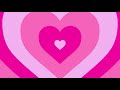 Y2K PARTY Pink and Magenta Ending Heart Scene HQ Background [1 HOUR LOOP]