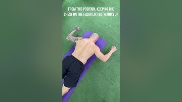 PRONE W LIFT: How to increase activation of your parascapular muscles