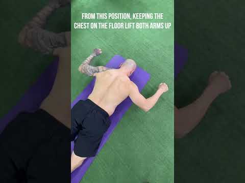 PRONE W LIFT: How to increase activation of your parascapular muscles