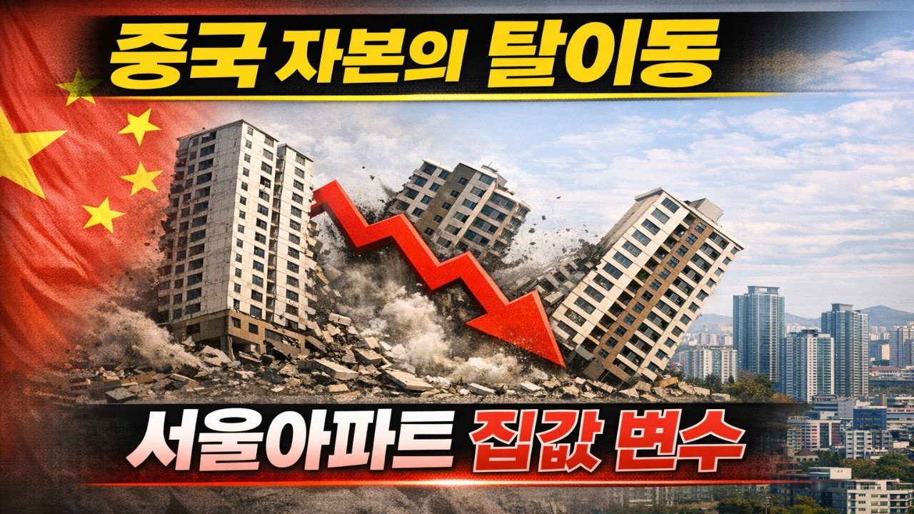 중국자본이 빠지기 시작했다 /서울아파트 집값변수