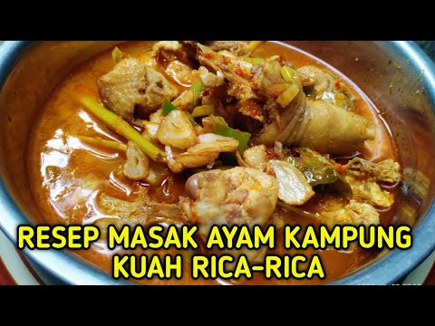 Resep Olahan Ayam Kampung Berkuah