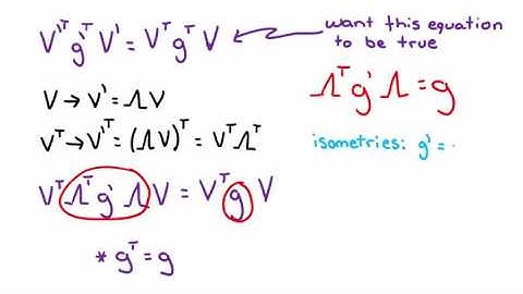Tensor Tutorial part 5 of 6 - Dual Vectors, Isometries, and the Metric