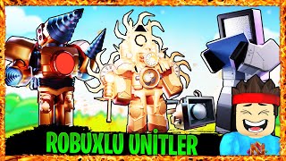 PART 2  ROBUXLU  Unit Challenge      Roblox Skibidi Toilet Tower Defense