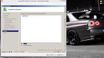 Installing DHCP on Windows Server 2008 R2