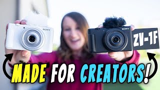 This Camera is Made for Creators! (New Sony ZV-1F)
