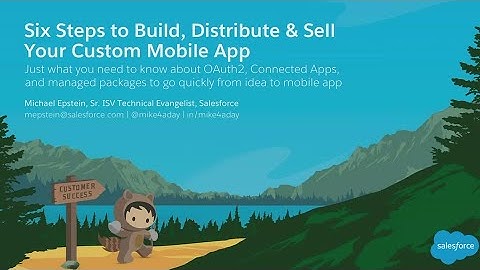 Six Steps to Build, Distribute, and Sell Your Custom Mobile App