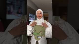 Biografi Ernie Zakri, try on haul, fashion style hijab, Satin silk dress, curvy model, leather dress