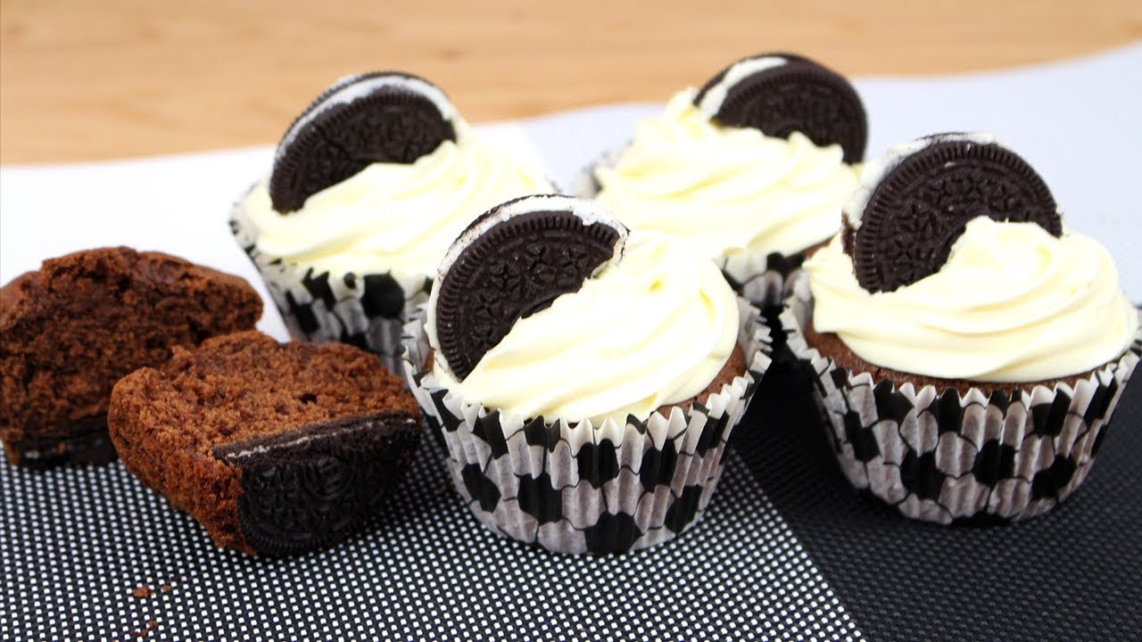 CUPCAKE DE OREO COM LEITE NINHO | CAKEPEDIA