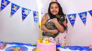 حفلة عيد ميلاد قطط شفا !! Happy Birthday new kitten